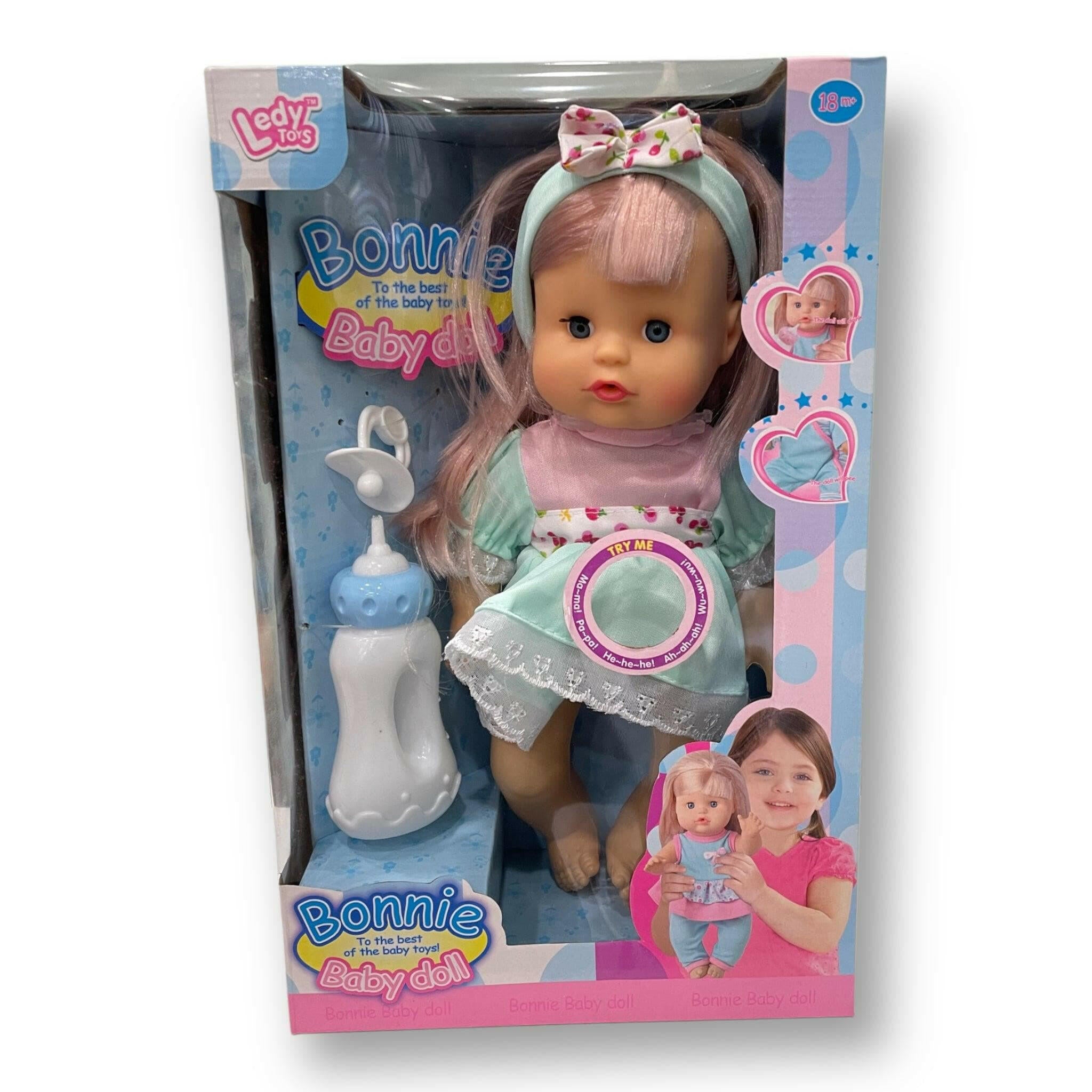 Interactive Soft Body Baby Doll with Accessories