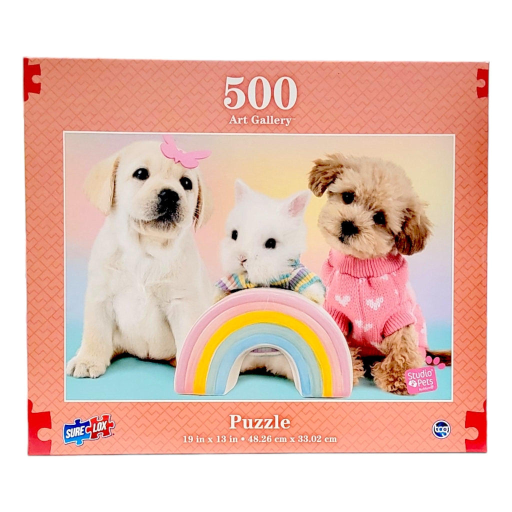 Dog Lovers Puppy Puzzle Collage - Puppy Pals 500 Piece Puzzle, Like 17 –  Positive Atmosphere Shop