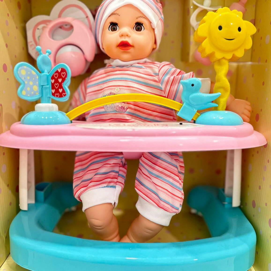 Walker 14 Inch Baby Boy Lights And Music Pink