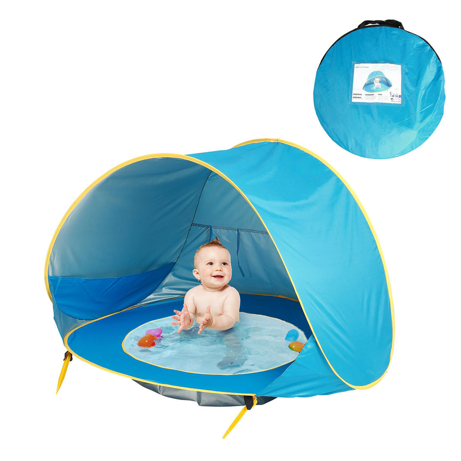 infant sun tent Baby Beach Tent Portable Shade Pool UV Protection Sun Shelter For Infant Outdoor Toys Child Swimming Pool Play House Tent Toys