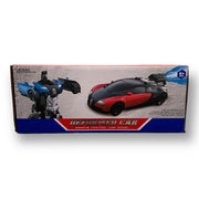 2 in 1 Deforming RC Car Transformer Into A Robot Anytime Blue