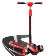 3 Wheel Children's Scooter With Led Lights Foldable Adjustable Ages 4-12 Years Toddler Scooter For Boys And Girls.