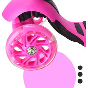 GN Universe 3 Wheeled 2 in 1  Scooter for Kids - Stand & Cruise Child/Toddlers Toy Folding.