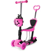 GN Universe 3 Wheeled 2 in 1  Scooter for Kids - Stand & Cruise Child/Toddlers Toy Folding.