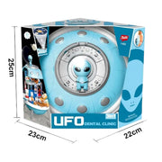 3-in-1 UFO Popup Dentist Pretend Doctor Kit Toy Set Bag With Projector