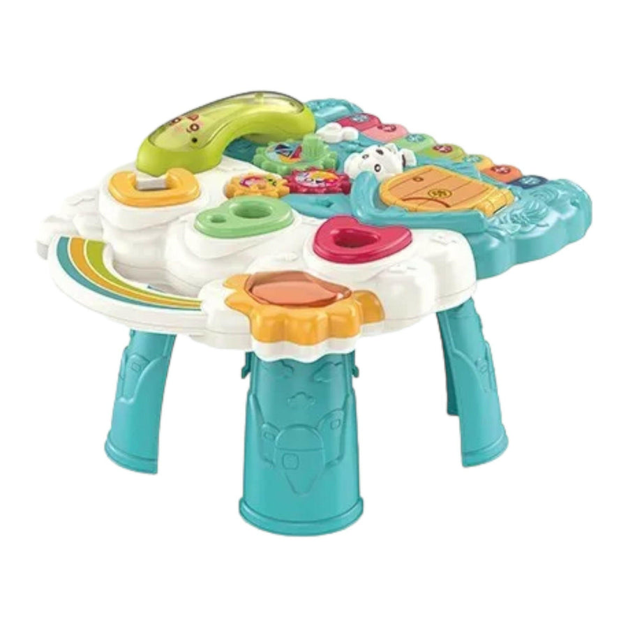 Baby Walker With Adjusting speed wheels and Music Blue