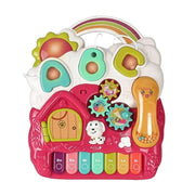 Baby Walker With Happy Enlightenment Interaction Red