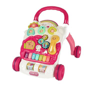 Baby Walker With Happy Enlightenment Interaction Red