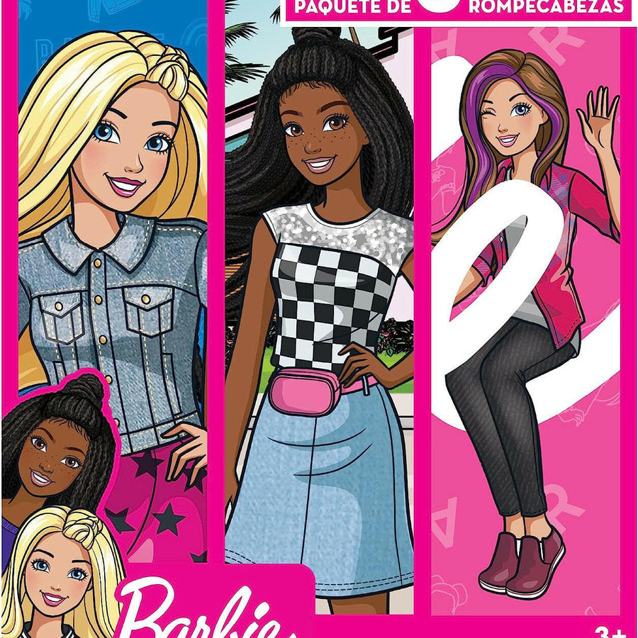 Barbie 3 in 1 Jigsaw Puzzles for Kids