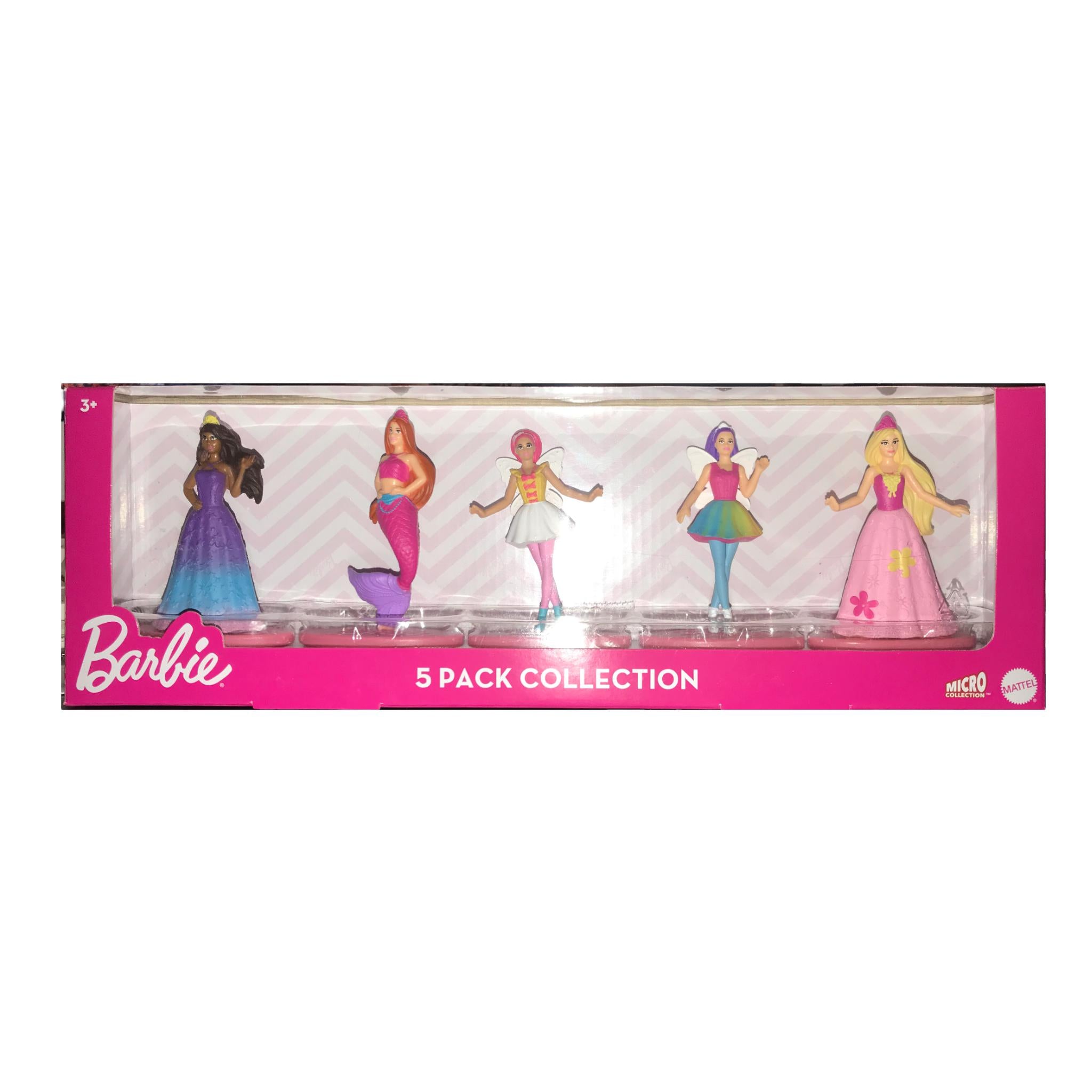 Barbie 5 Pack Mini Figure Collection