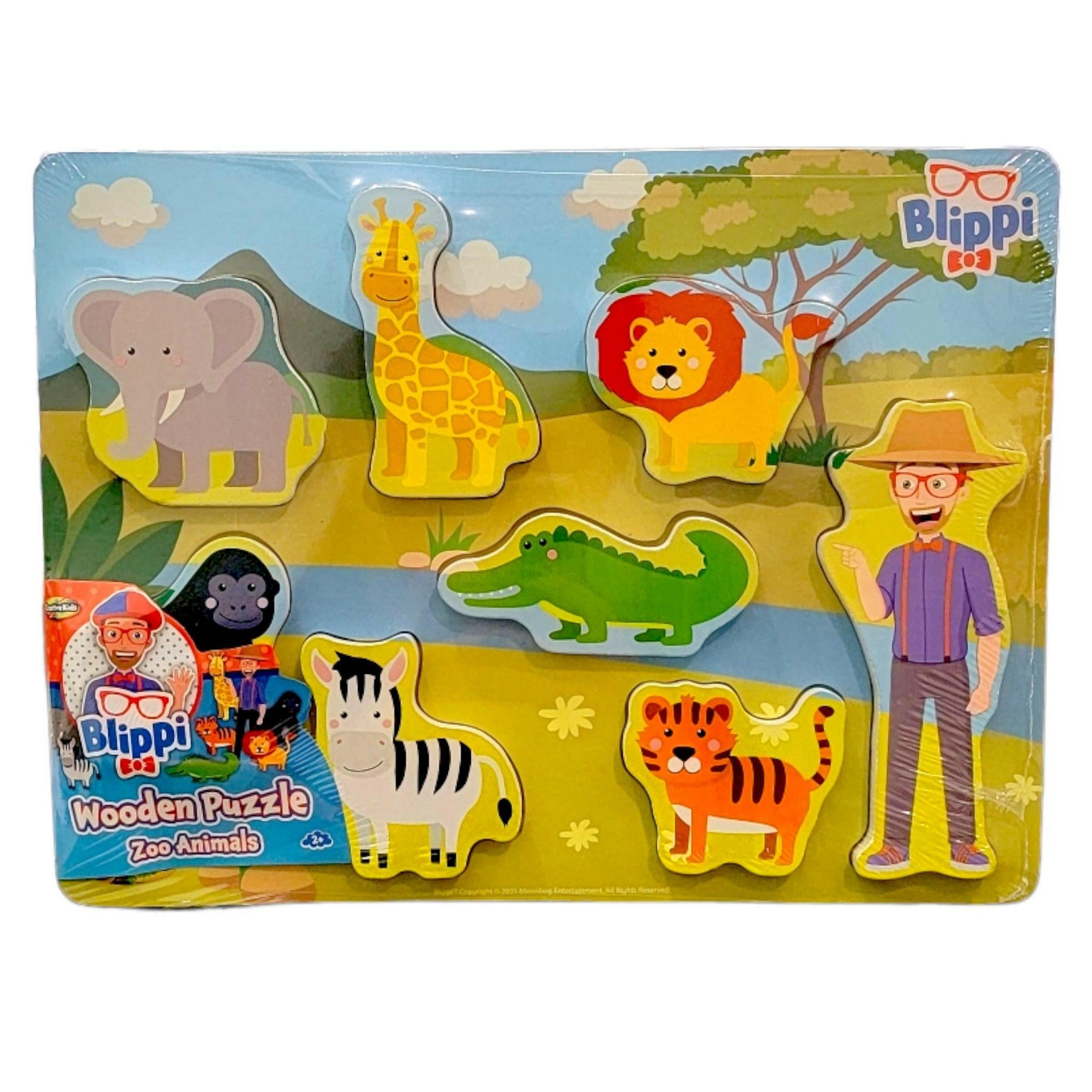 Blippi Wooden Puzzles Creative Kids For Boys And Girls