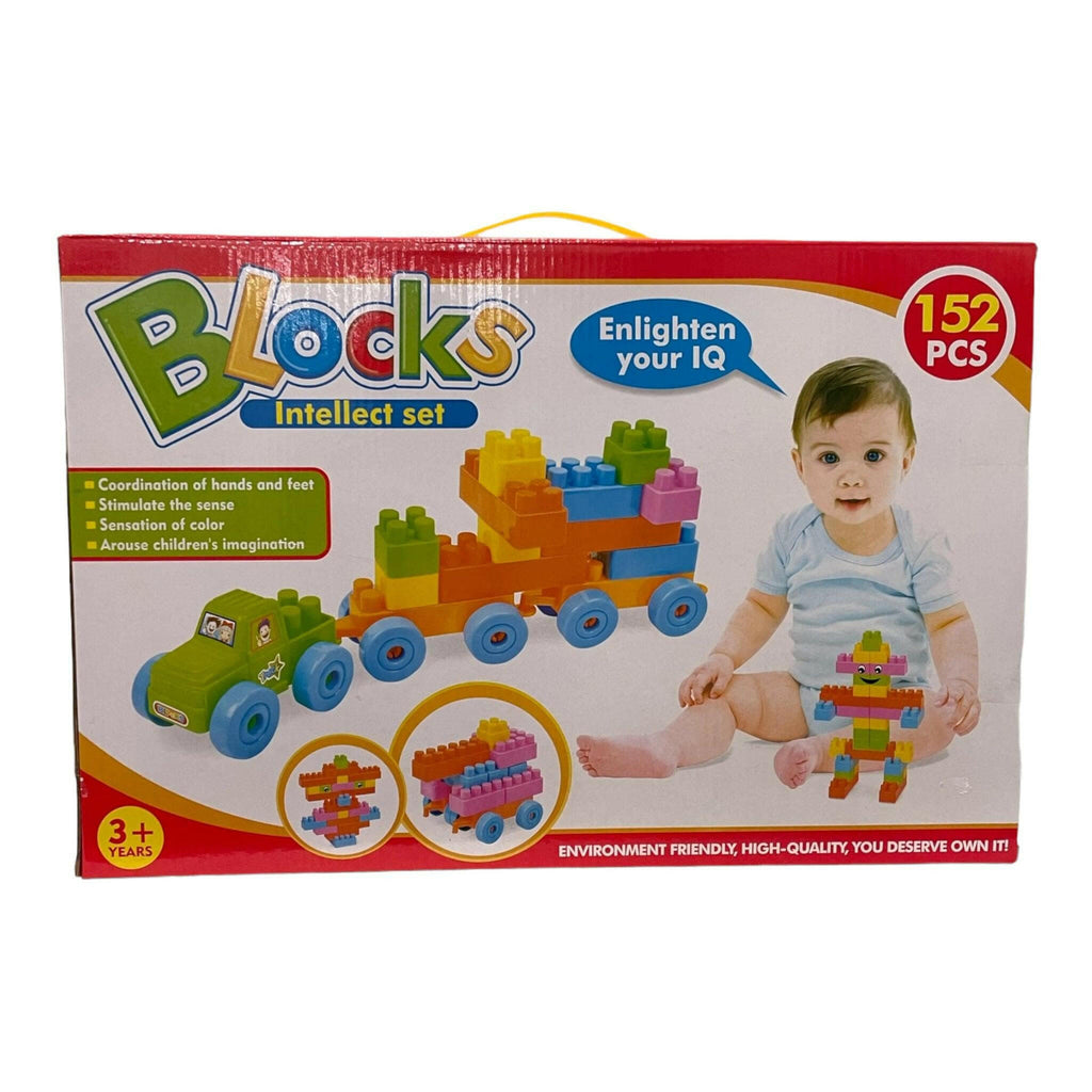 Blocks Intellect Set 152PCS Sensation Of Color High-Quality
