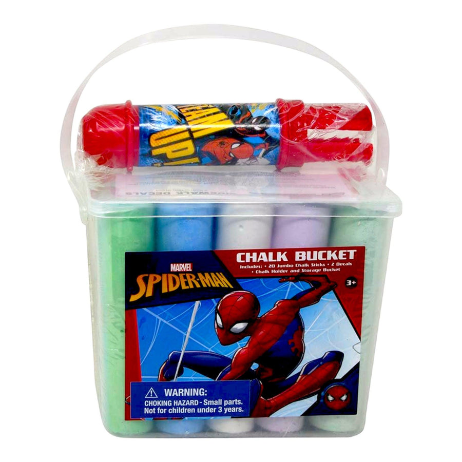 Chalk in Tub Spiderman 20pc