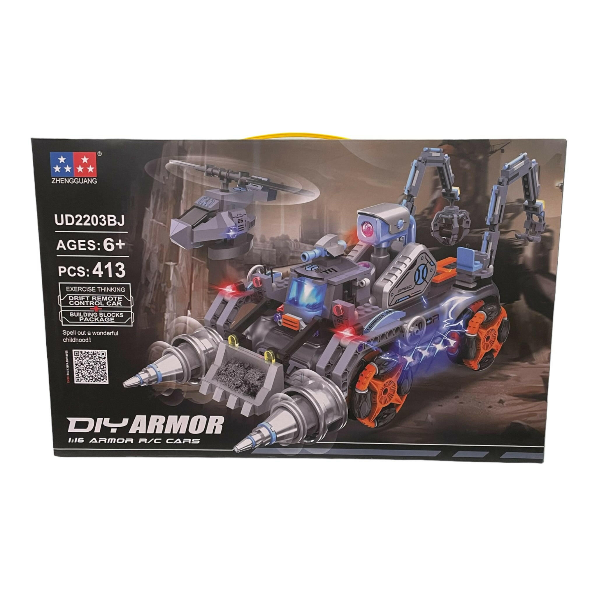 DIY Armor 1:16 R/C Breaker Car