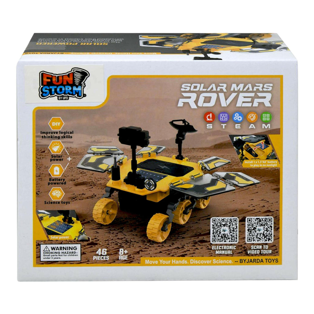Solar Panel Rover Robot DIY Solar Power Rover/Robot Set with 46pcs Fun Storm