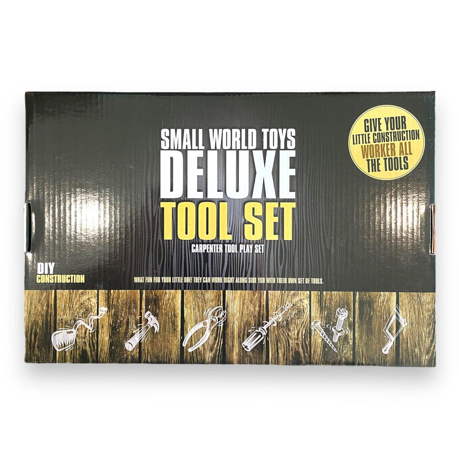 Deluxe Pretend Repair Tool Set With Power Drill 6 pc For Kids