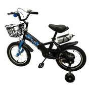 Foldable Bike Blue 14 Inch With A Water Bottle Holder