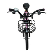 Foldable Bike Pink 14 Inch With A Water Bottle Holder