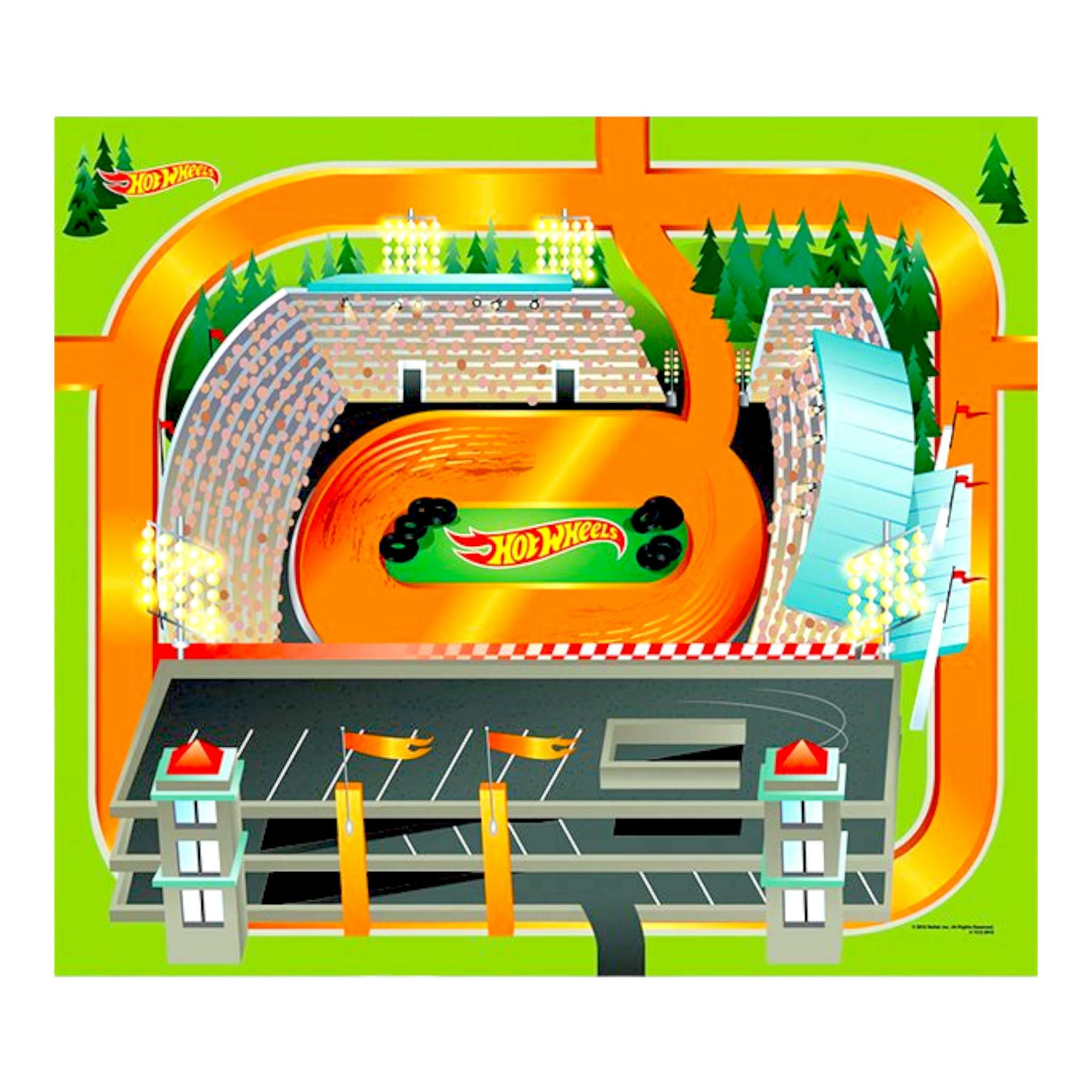 Hot wheels play mat outlet