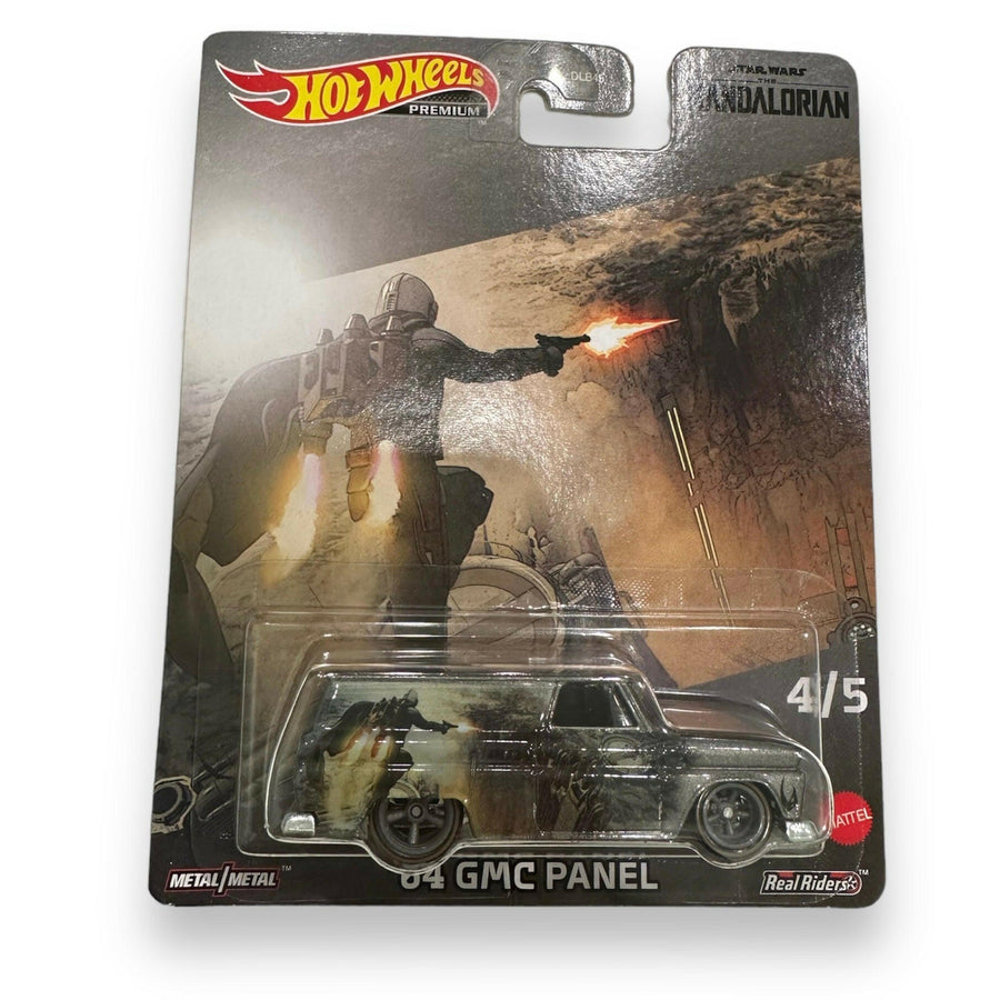Hot Wheels '64 GMC PANEL, Star Wars The Mandalorian 4/5.