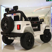 Jeep Electric Ride-On Car For Kids With Remote Control And Leather Seat.