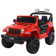 Jeep Electric Ride-On Car For Kids With Remote Control And Leather Seat.