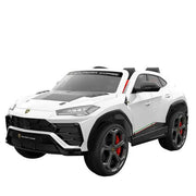 Lamborghini Electric Ride On Car For Kids With Remote Control And Leather Seats.