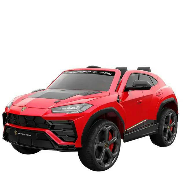 Lamborghini Electric Ride On Car For Kids With Remote Control And Leather Seats.