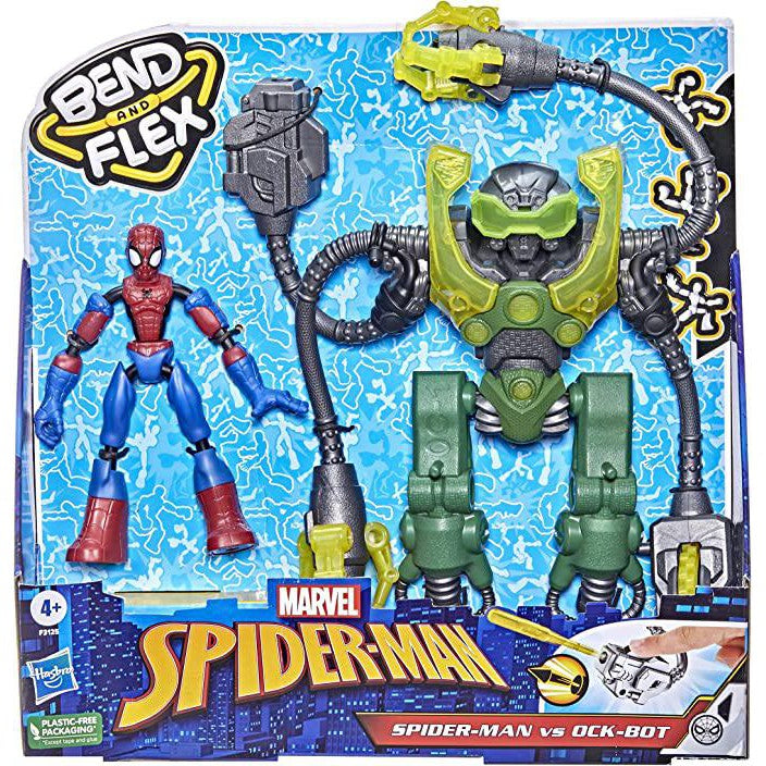 Marvel Bend and Flex Spider-Man Vs. Ock-Bot