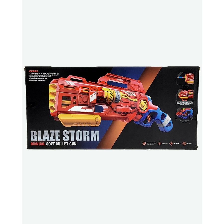 Mega Blaster Nerf Gun Toy Set with 20 Soft Bullets Toy Gun
