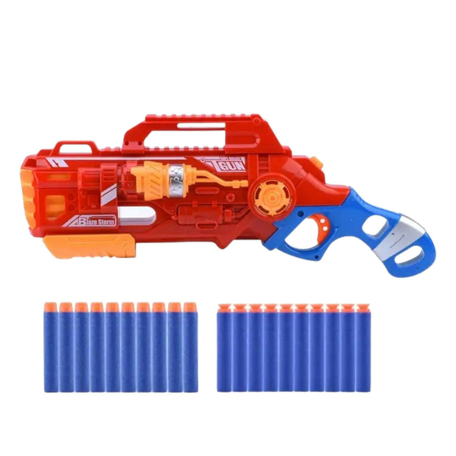 Mega Blaster Nerf Gun Toy Set with 20 Soft Bullets Toy Gun