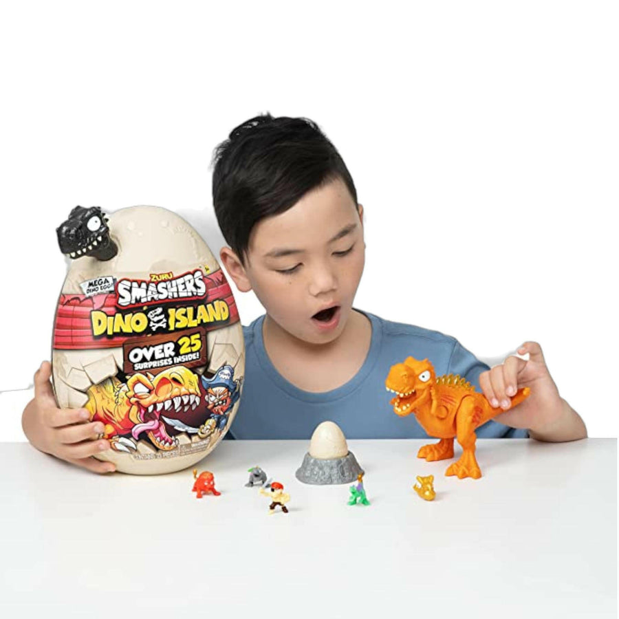 Mega Zuru Smashers Epic Egg Dino Island With 25 Surprises Inside