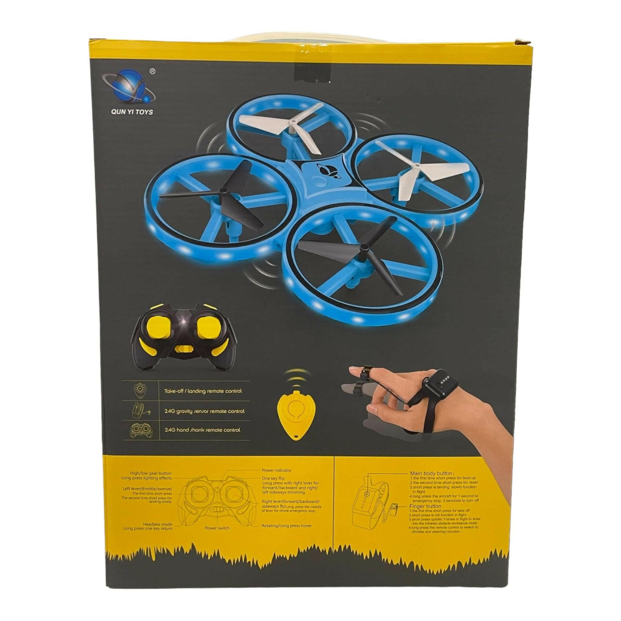 Hand sensor drone with camera discount