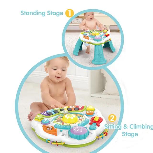 Multifunctional Learning Table Piano For Babies With Music And Bluetooth