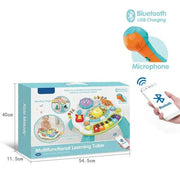 Multifunctional Learning Table Piano For Babies With Music And Bluetooth