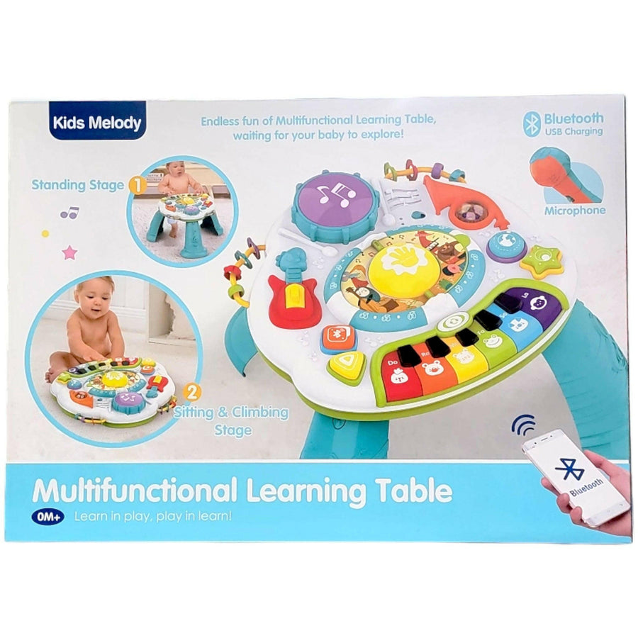 Multifunctional Learning Table Piano For Babies With Music And Bluetooth