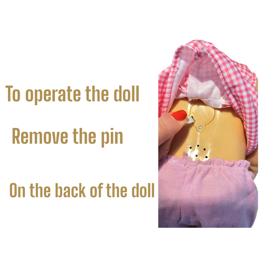 Realistic Talking Baby Doll with Lifelike Features, Perfect for Playtime and Collectors