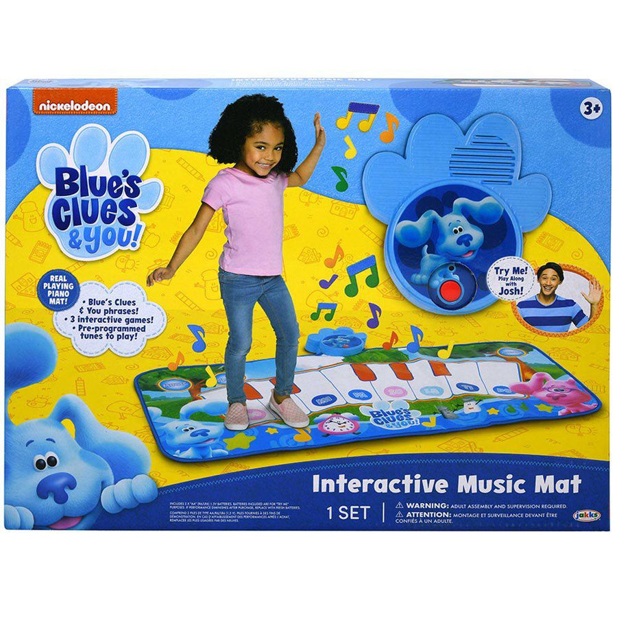 Piano Mat Blue's Clues Music With 3 Modes 12" Plush