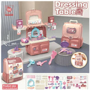 Pretend Role Play Dressing Vanity Table, DIY Fairy Tale Dream Of Little Princess 40 PSC