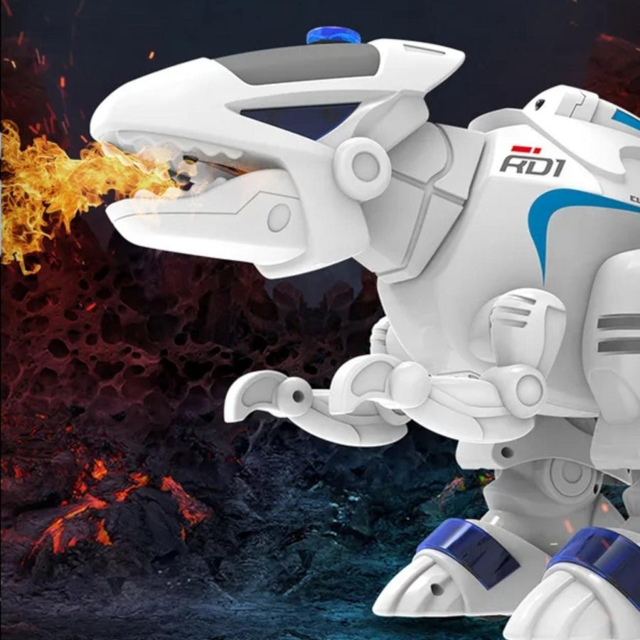 Robot Dinosaur T-Rex With Water Steam Dance And Dynamic Music With Remote Control and USB Charger