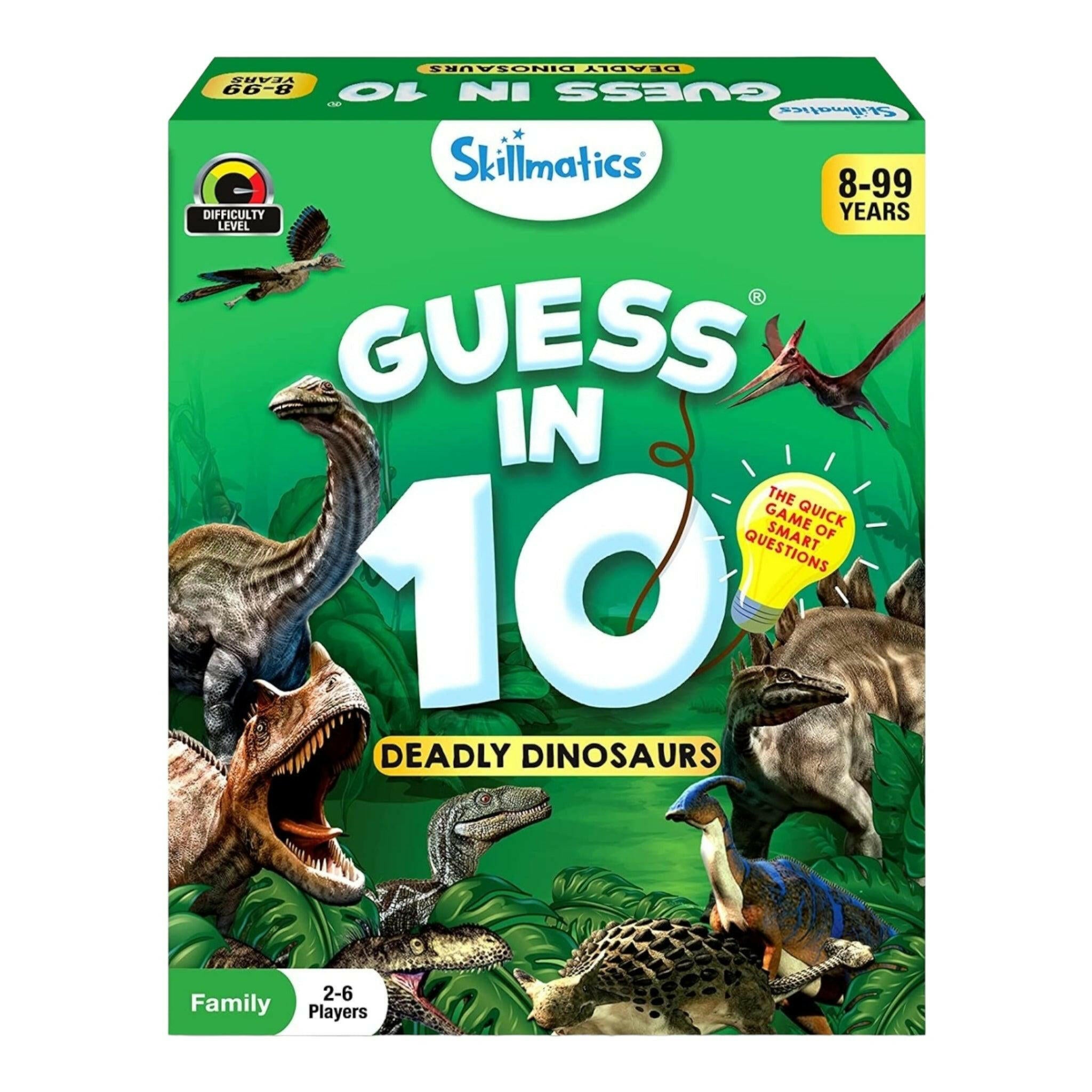 Skillmatics Guess in 10 Educational Board Game, for Families and Kids