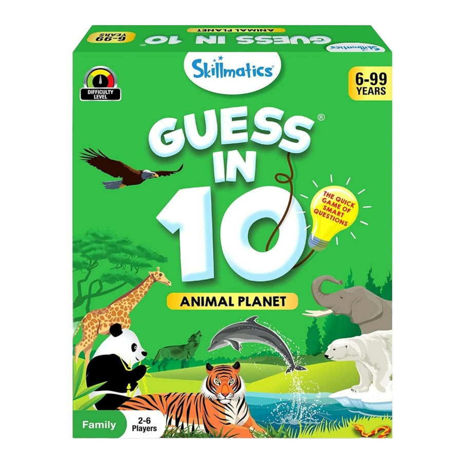 Skillmatics Guess in 10 Educational Board Game, for Families and Kids