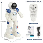 Smart Astronaut Space Robot With Remote Control And Gesture Sensing USB Charger