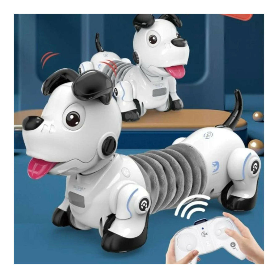 Smart Dachshund Dog Robot Toy For Boys and Girls Toddlers and Kids Gesture Sensing and Body Twisting