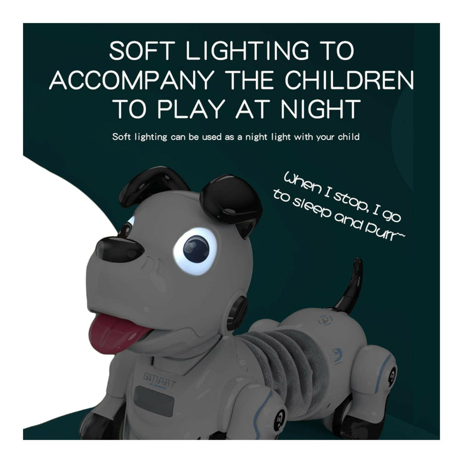 Smart Dachshund Dog Robot Toy For Boys and Girls Toddlers and Kids Gesture Sensing and Body Twisting
