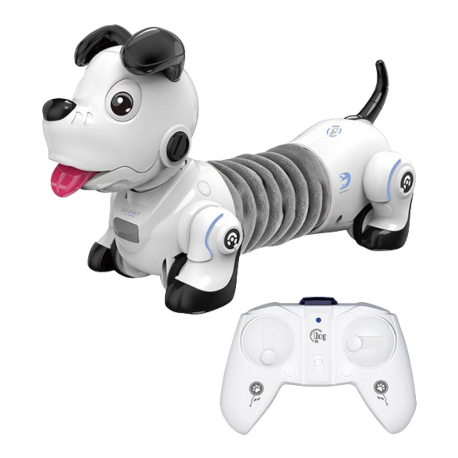 Smart Dachshund Dog Robot Toy For Boys and Girls Toddlers and Kids Gesture Sensing and Body Twisting