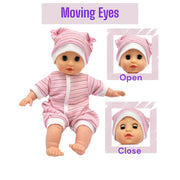 Soft Baby Doll Can Speak 12 Baby Sounds With Doctor Set 14 Inch
