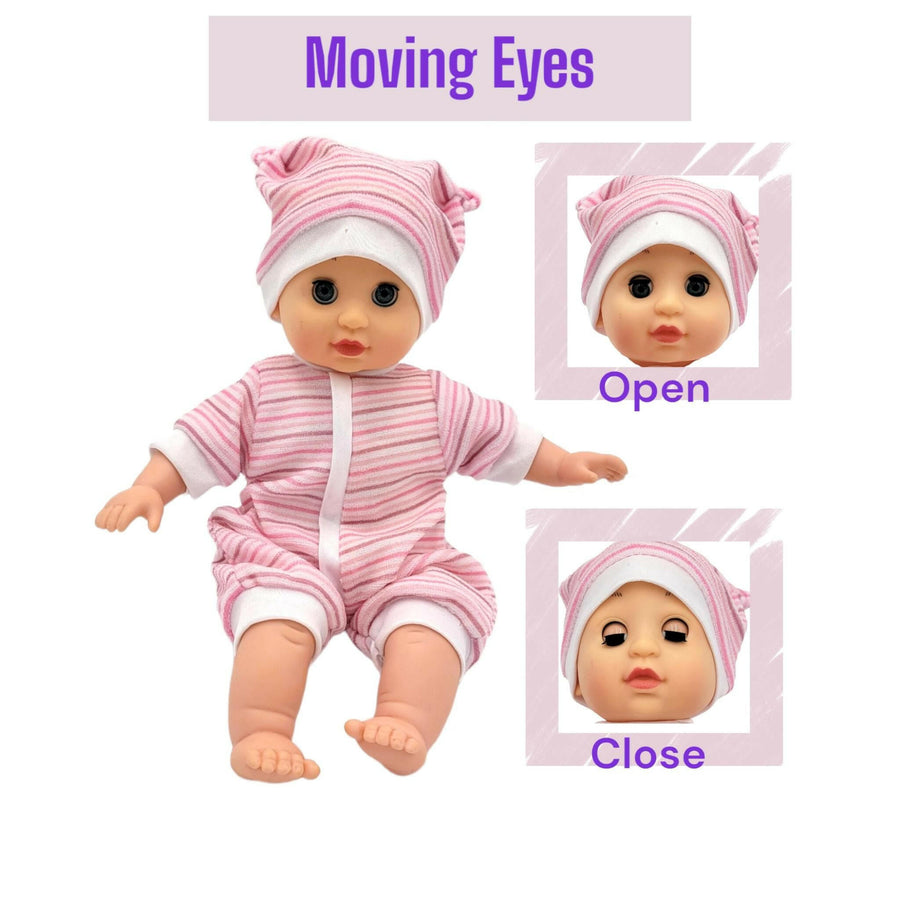 Soft Baby Doll Can Speak 12 Baby Sounds With Doctor Set 14 Inch