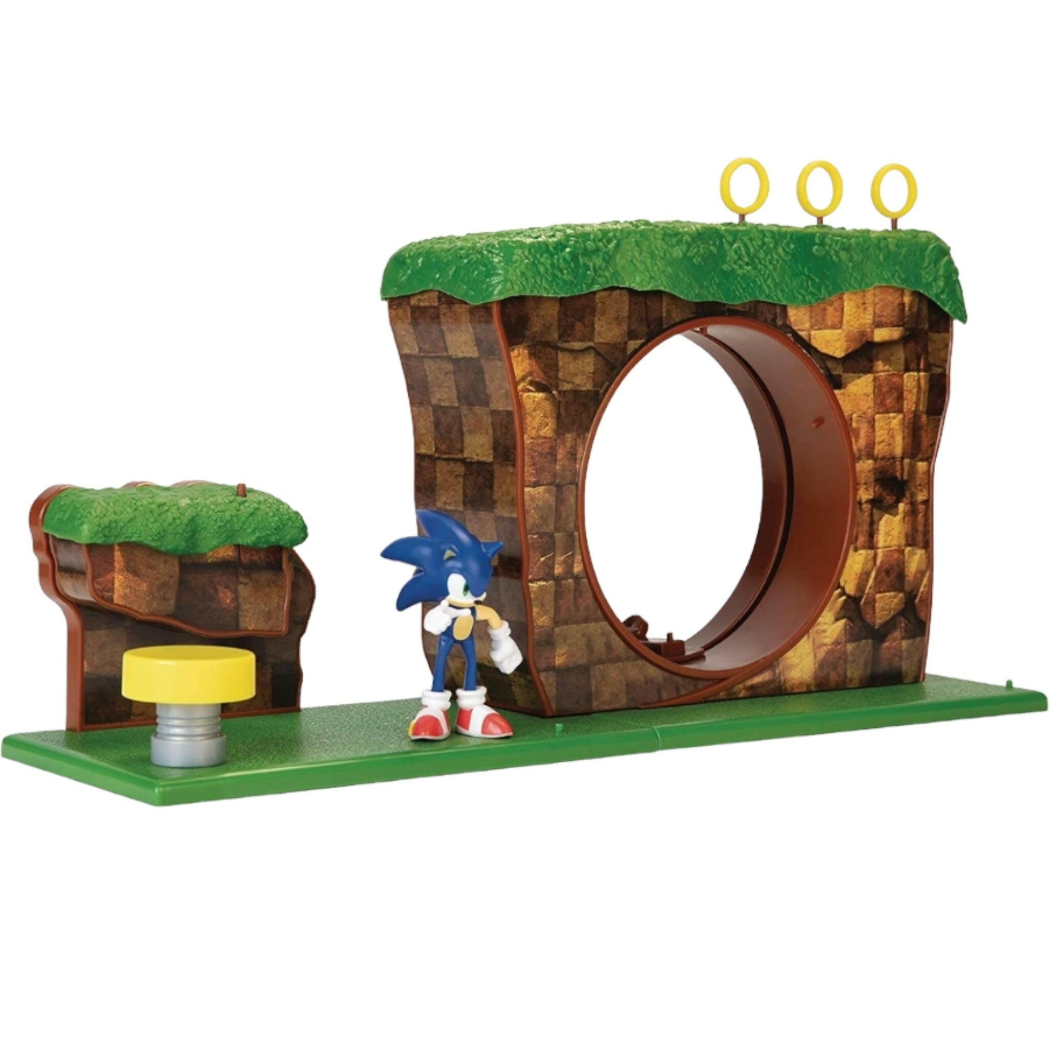 Sonic The Hedgehog Green Hill Zone Playset For Kids 12