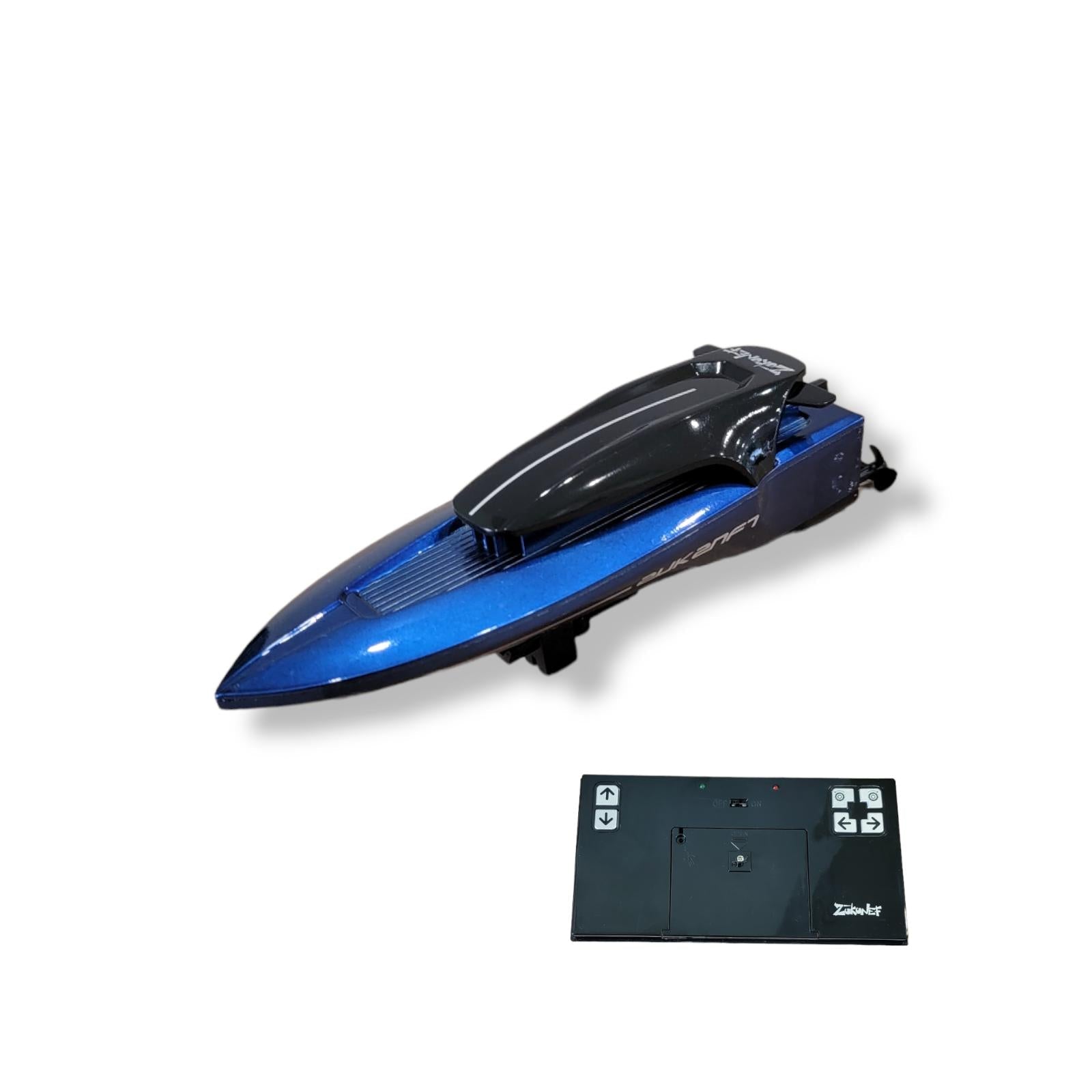 Speed Boat Mini Wireless Remote Control for Kids (Blue)